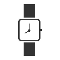 Watch Icon Vector. Simple flat symbol. Illustration pictogram