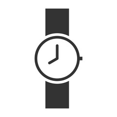 Watch Icon Vector. Simple flat symbol. Illustration pictogram