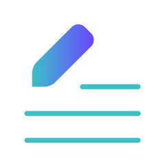 Write Teks User Interface Duotone Color Icons and Symbold Png Illustrator 
