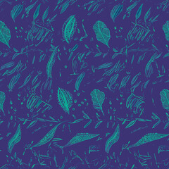 Seamless Colorful Marijuana Pattern.

Seamless pattern of marijuanas in colorful style. Add color to your digital project with our pattern!