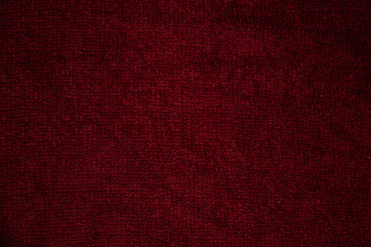 close up, wet deep red towel flat smooth high contrast, heavy texture, shadows, background, abstract, material, textile, fabric
