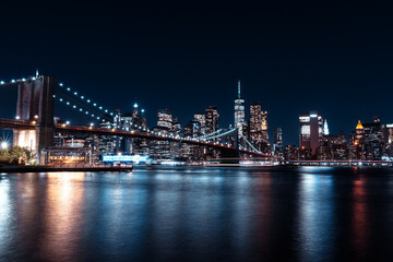 Fototapeta na wymiar New York, Brooklyn Bridge