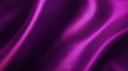 Fototapeta premium Abstract black purple magenta background. Silk satin. Plum color. Gradient. Dark elegant background with space for design. Soft wavy folds. Christmas, valentine