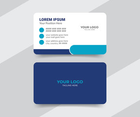 Modern medical healthcare visiting card design
