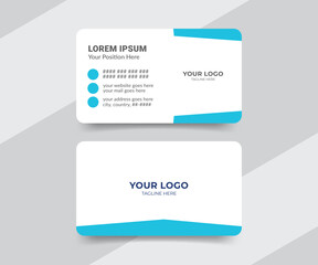Creative medical healthcare services business card design

