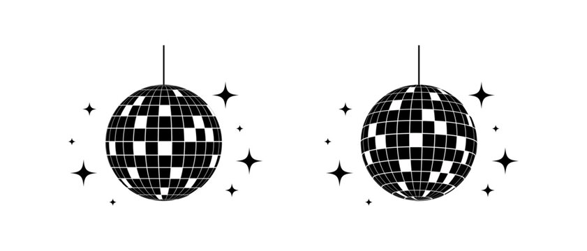 Disco ball background Royalty Free Vector Image