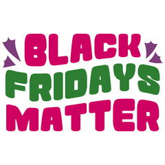 Retro Black Friday T-shirt Design, Vector
