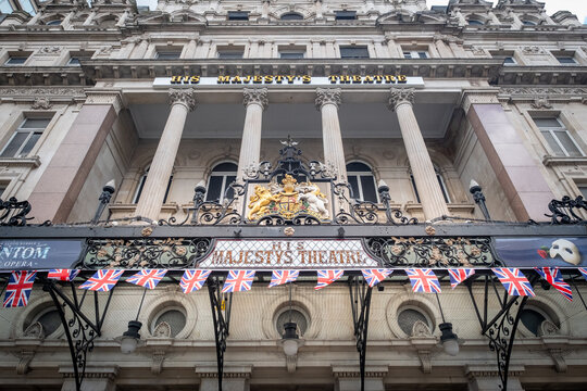 London: His Majesty'a Theatre On Haymarket In London's West End