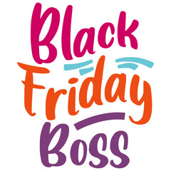 Retro Black Friday T-shirt Design, Vector