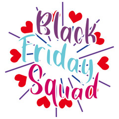 Retro Black Friday T-shirt Design, Vector