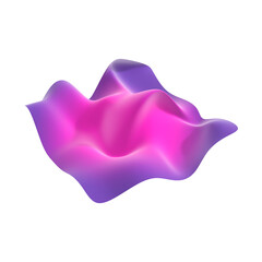 Fototapeta premium This is a 3d abstract platform with a beautiful palette of colors that can be used in web design