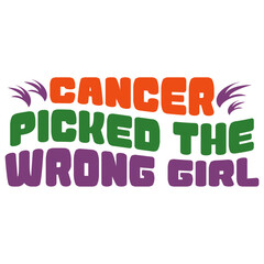 Retro Breast Cancer T-shirt Design, Vector