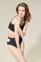 Obraz premium healthy slim woman