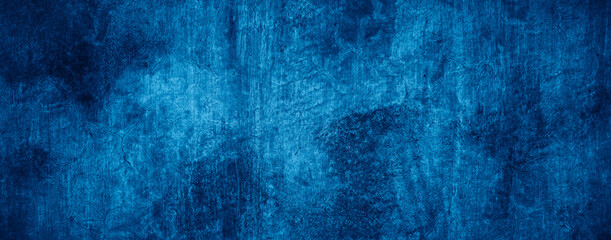 Fototapeta na wymiar Abstract blue wall texture background