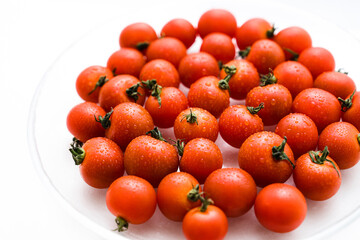 瑞々しいプチトマト