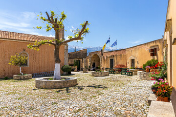 Agios Georgios (Saint George) monastery, Karydi, Apokoronas, Crete, Greece