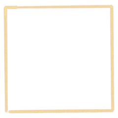 Square Gold Glitter Leaf Frame Wreath Vector Design, Holiday Bokeh, Golden Template