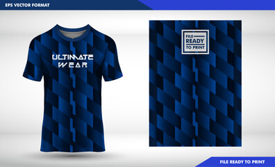 navy and black geometry color Jersey design sublimation t shirt Premium geometric pattern Incredible Vector collection for Soccer football racing cycling gaming motocross sports