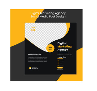 Digital Marketing Agency Social Media Template