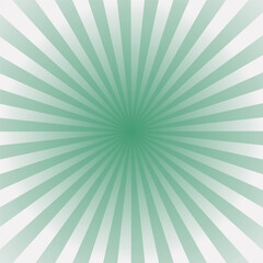 Green Tone Burst Vector Illustration.