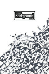 Obraz premium Abstract background for sports jersey pattern