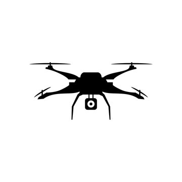 Photo and video drone icon vector illustration