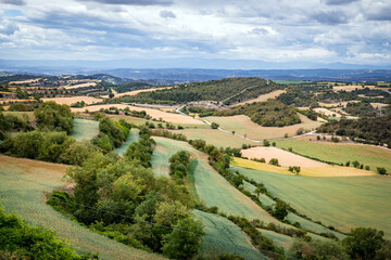 Fototapeta na wymiar Anoia, Catalunya, Spain: Rural landscape