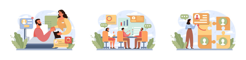 Tasking set. Setting and following schedule. Time optimization of office