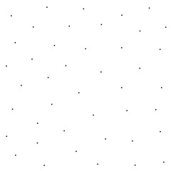 Vector Illustration Of Seamless Black Dot Pattern	