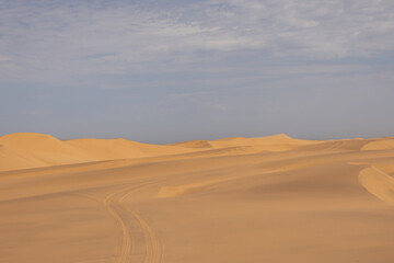 Obraz na płótnie Canvas scenic view of the Namib Desert