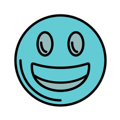 Grinning Face Icon Design
