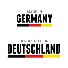 Made in Germany sign stamp