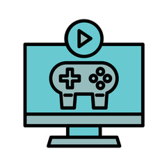 Game Video Icon Design