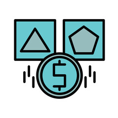 Game Money Icon Design