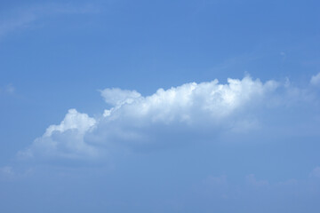 blue sky and clouds