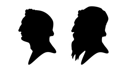 Amerigo Vespucci silhouette