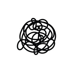 Random Doodle Line Vector Icon