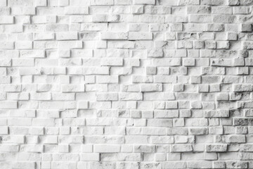 White brick wall texture: A white brick wall texture background, featuring intricate line work and a neutral color palette. Generative AI