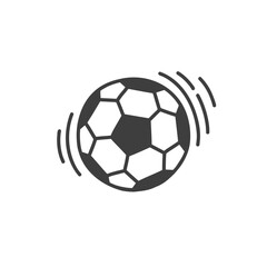 Obraz premium soccer ball doodle icon, vector color illustration
