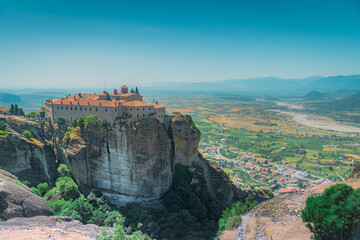 Fototapeta na wymiar rock formation monastery country