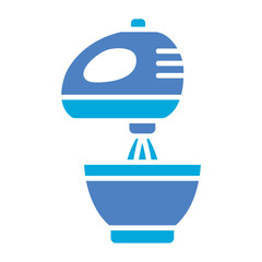 Mixer Multicolor Glyph Two Color Icon