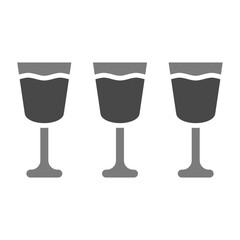 Glass Multicolor Greyscale Glyph Icon