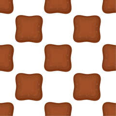 Pattern homemade cookie different taste in pastry biscuit