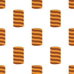 Pattern homemade cookie different taste in pastry biscuit