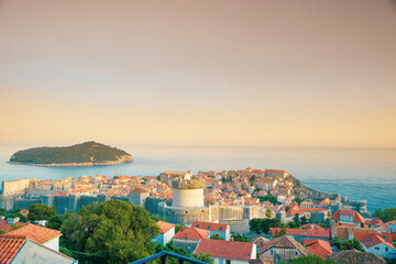 Landscape view of old town, Dubrovnik