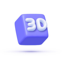 3d icon cube, great design for any purposes. Vector design