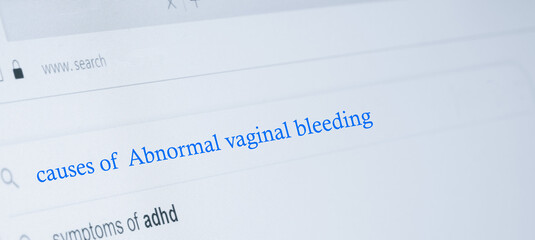 Abnormal vaginal bleeding