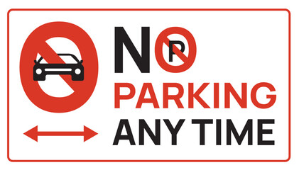 No parking sign. no access to four wheeler, three wheeler, two wheeler. Building entrance area. No parking in front of gate. Sign board for vehicle entry and exit. Cars, auto and motorcycles symbol.