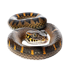 Obraz premium snake on a transparant background, PNG, Generative Ai