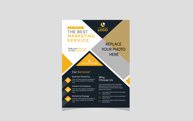 Corporate Flyer Design, Flyer Design Template